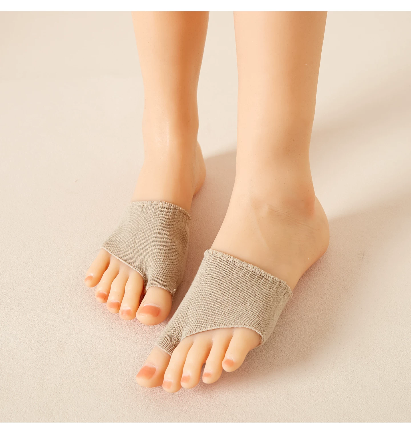 Summer women’s half-palm socks