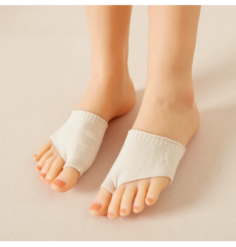 Summer women's half-palm socks
