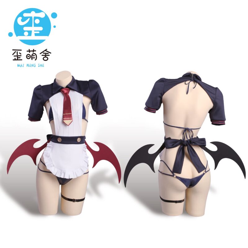 Blue Archive Hina Sorasaki Roller Blade Maid Cosplay