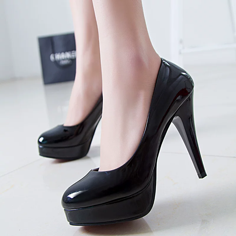 Black High Heels (für Miku Bunny)