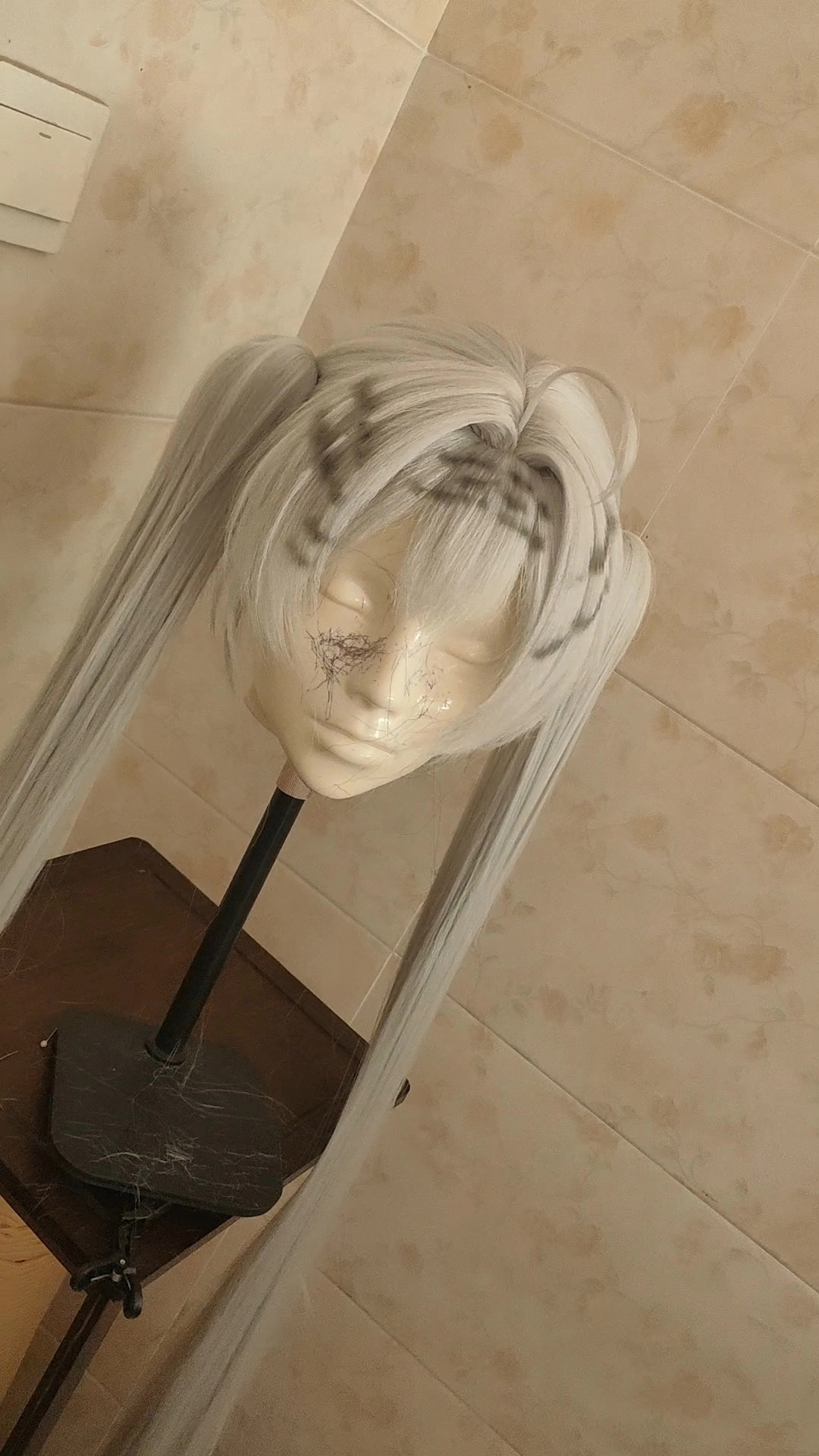 Commissioned Wig White Tiger Loli Girl