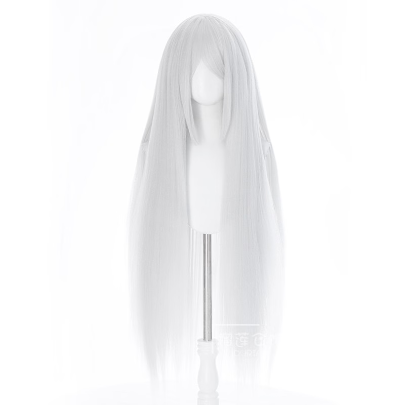 Silver White Wig for White Tiger Loli 100cm